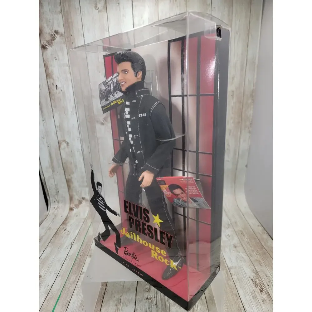 Mattel Elvis Presley Jailhouse Rock Barbie Collector Doll Pink Label NEW!!